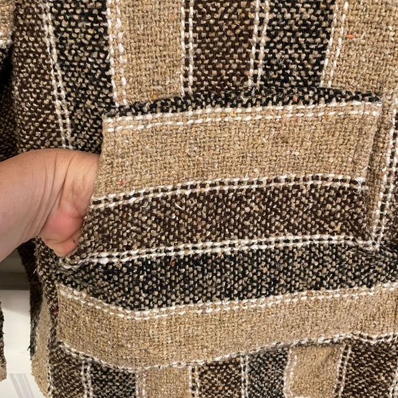 Artesanias Baja Mexican Hoodie Sz Lg - Picture 2 of 10